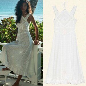 Doen Frieda Dress Salt Size Small